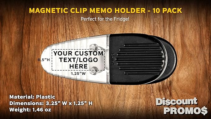 10 Magnetic Memo Holders Set - Image 4
