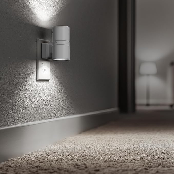 Briignite Night Lights Plug into Wall, Modern LED Night Light Plug in, Dusk to - Image 6