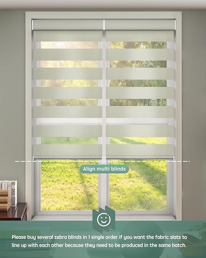 Yoolax Motorized Zebra Blinds Compatible - Image 6