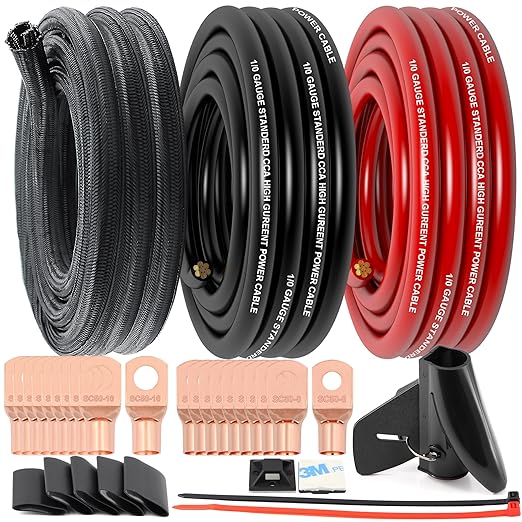 1/0 Gauge Wire CCA Primary Automotive Wire by Xaugiry