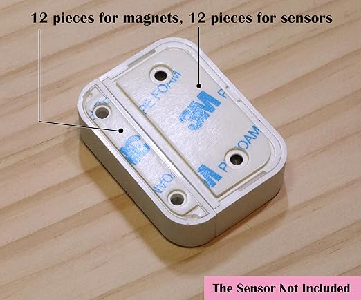 Adhesive Replacement Tape for Ring Alarm Contact Sensors & Magnets – Durable - Image 3