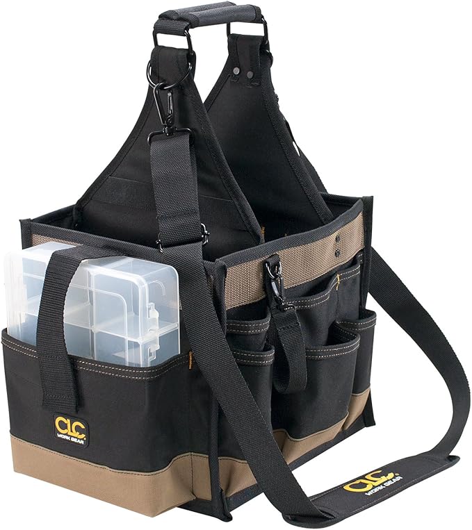 CLC Custom LeatherCraft 1528 Large Electrical and Maintenance Tool Carrier by CustomLeatherCraft