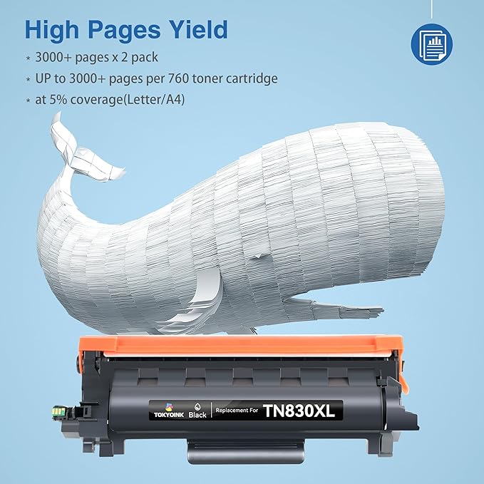 TOKYOINK Compatible TN830XL Toner Replacement - Image 4