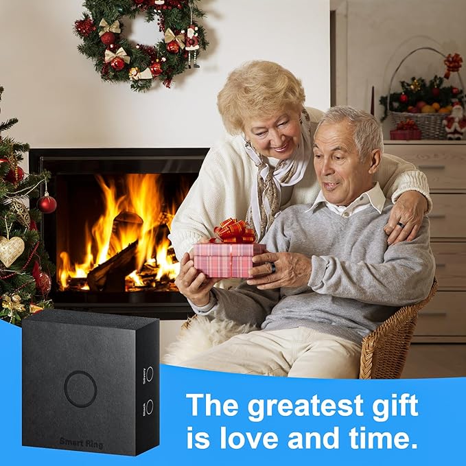S SECRETTOP Smart Ring for Women & Men, Activity Tracker Ring, Heart Rate - Image 9