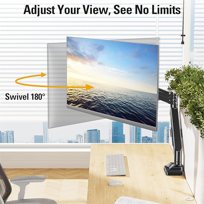 DreamAxis Heavy Duty Single Monitor Arm - Image 7