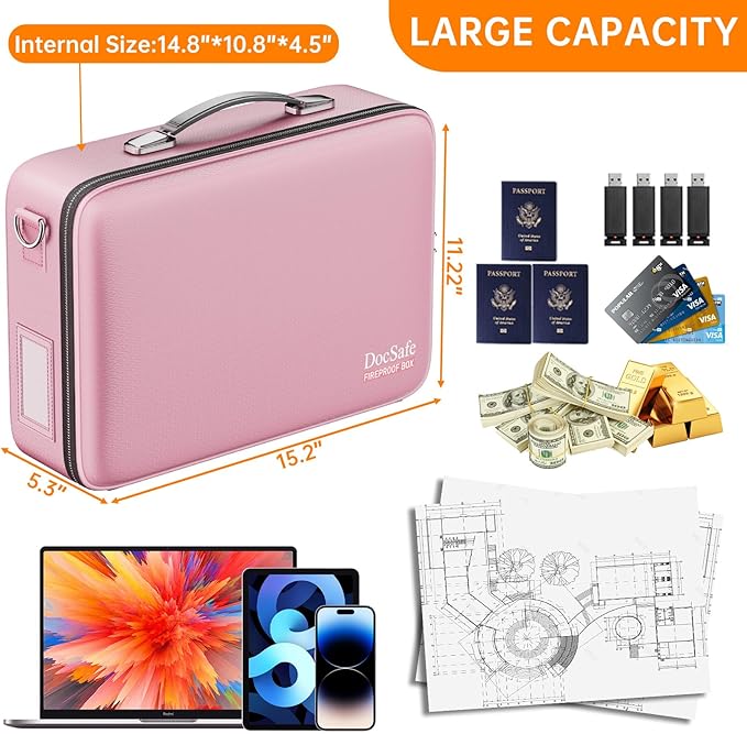 DocSafe Fireproof Document Box - Image 5