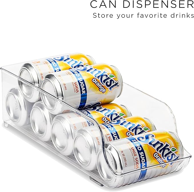Sorbus Fridge Organizer Bins – Set of 8 Refrigerator Organizers and Storage - Image 6