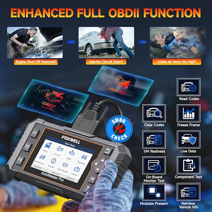 2026 FOXWELL NT614 Elite OBD2 Scanner - Image 4