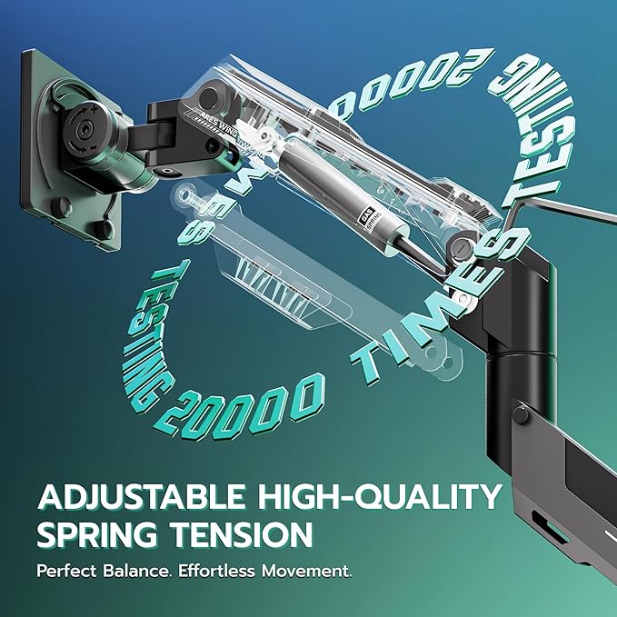 ARES WING Heavy Duty Single Monitor Arm - Image 4