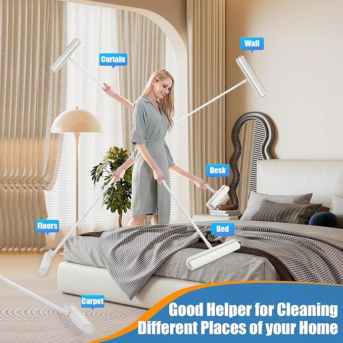 Dymoll 14.17" Lint Roller Refills, Extreme Sticky Large Surface Lint Roller - Image 6