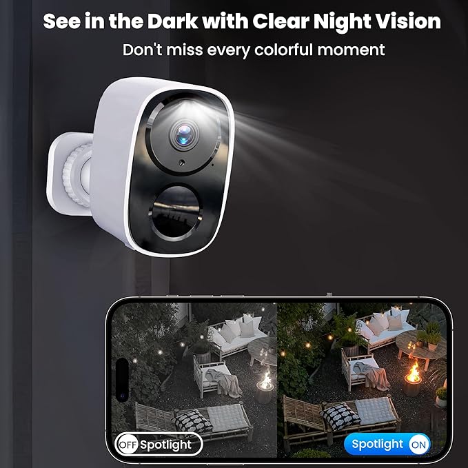 2025 Upgraded 2K Wireless Security Camera - Image 6