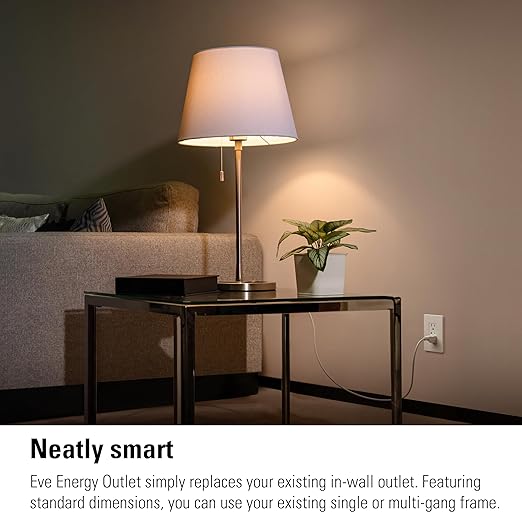 Eve Energy Outlet – Smart Outlet & Power Meter, App & Voice Control, No Bridge - Image 4