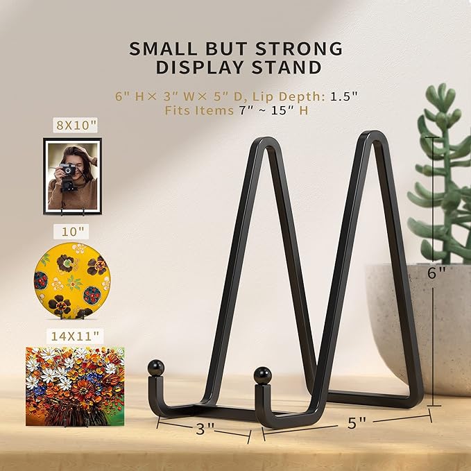IPAME 4 Pack Plate Stands for Display - Image 6