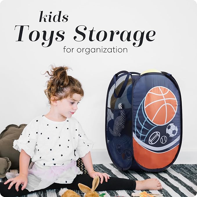 Handy Laundry Collapsible Mesh Pop Up Hamper - Image 6