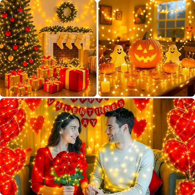 litogo 3 Pack Fairy Lights Battery Operated - Image 7