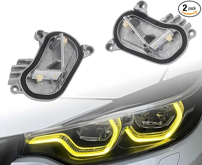 SOCAL-LED LIGHTING Yellow Angel Eye Daytime Running Light DRL Adaptive by SOCAL-LEDLIGHTING