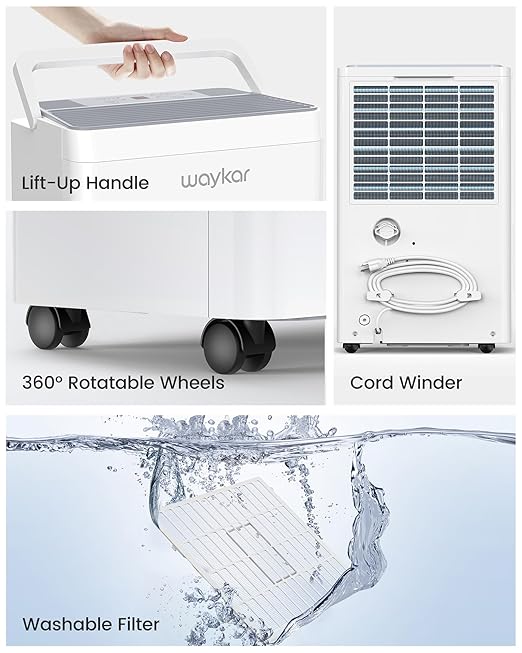 Waykar 5000 Sq.Ft 2025 Energy Star Dehumidifier - Image 8