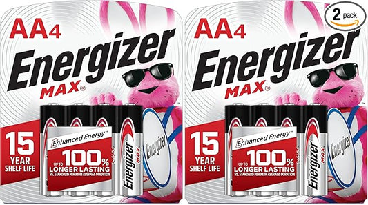 Energizer AA Batteries, Max Double A Battery Alkaline by Energizer