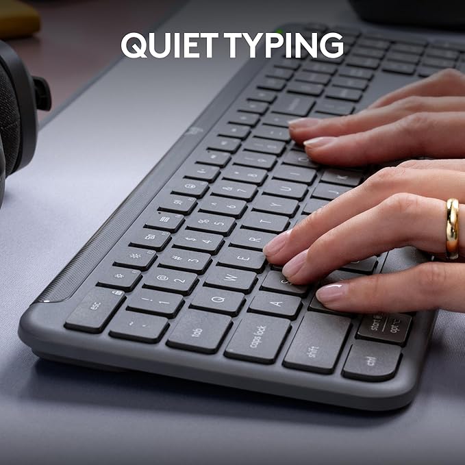 Logitech Signature Slim K950 Wireless Keyboard, Sleek Design, Switch Typing - Image 6