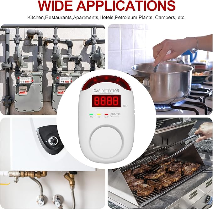 Plug in Natural Gas Detectors & Propane Gas Detectors - Image 7
