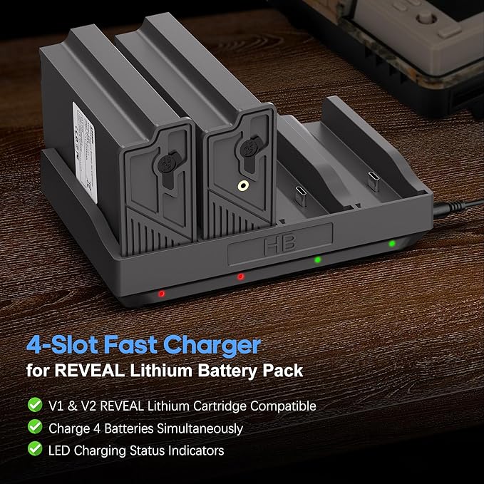 Fulpower 4-Slot Lithium Cartridge Charger - Image 2
