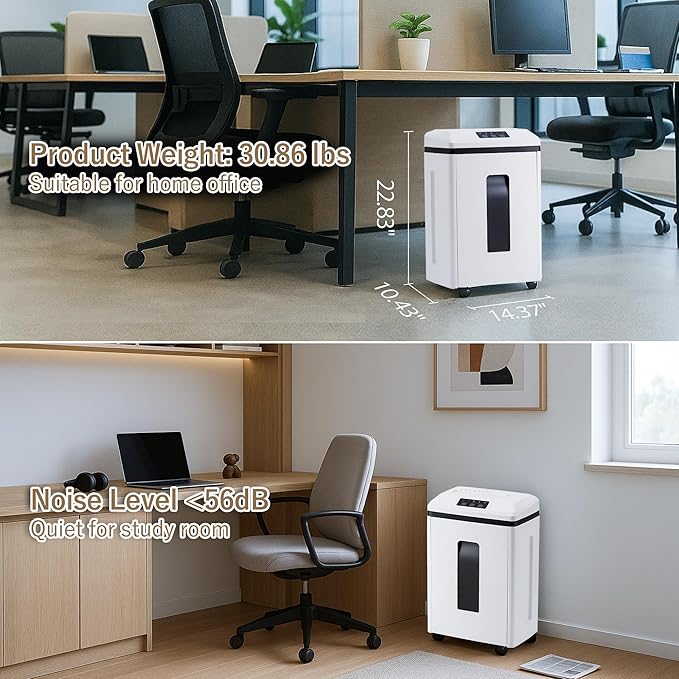 Effeluviate Professional Commercial Paper Shredder: P-7 Security Super - Image 8