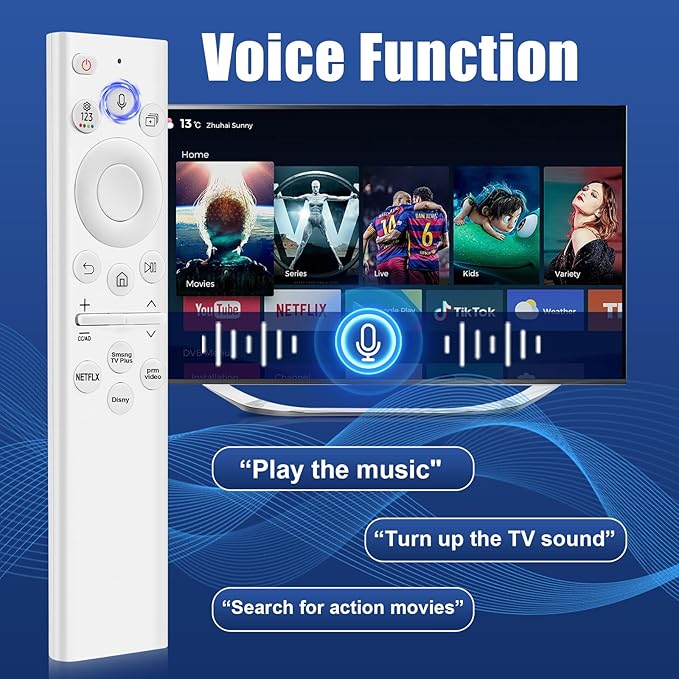 for Samsung tv Remote Solar Voice Replacement - Image 5