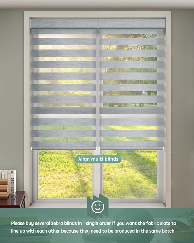Yoolax Motorized Zebra Blinds Compatible - Image 6