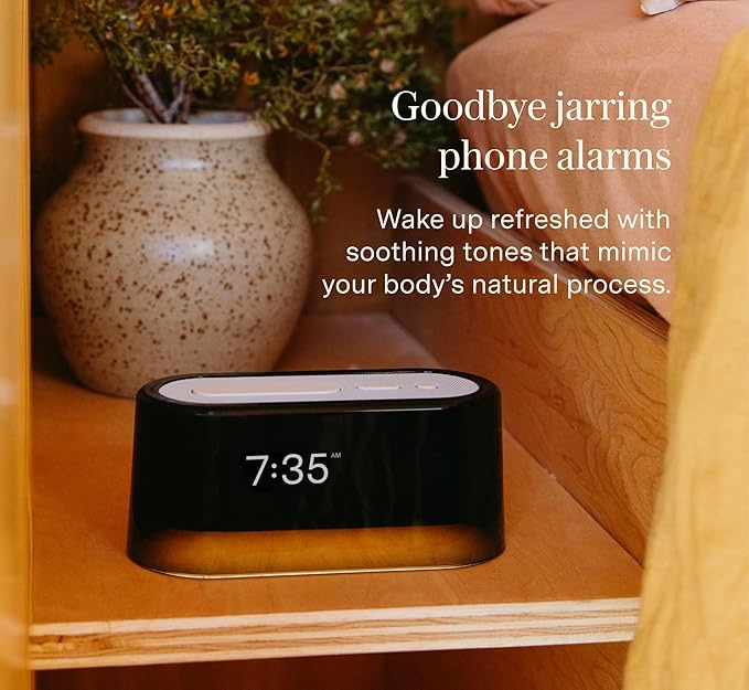Loftie Alarm Clock with Sound Machine – Smart Alarm Clock with Light, Night - Image 5