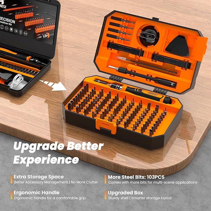 JOREST 115 in 1 Small Precision Screwdriver Set, Tool Gifts - Image 2