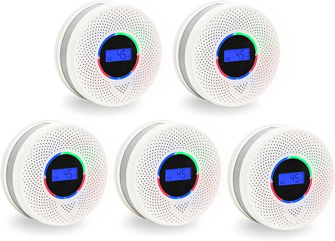Kesy Upgraded Smoke and Carbon Monoxide Detector 10-Year Lifespan, Dual Sensor by Unknown