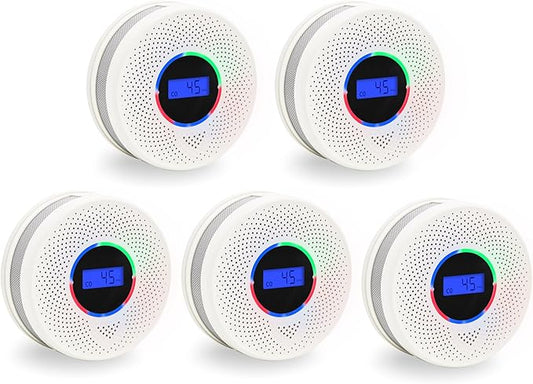 Kesy Upgraded Smoke and Carbon Monoxide Detector 10-Year Lifespan, Dual Sensor by Unknown