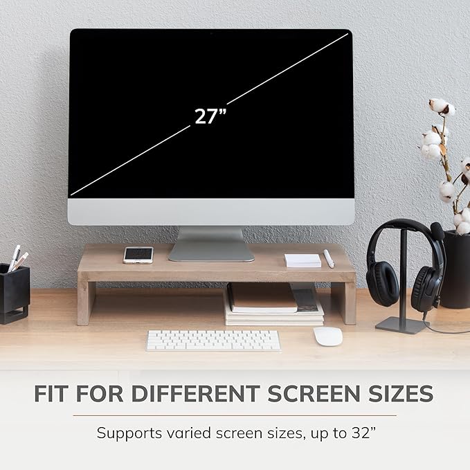 Anji Mountain Wooden Monitor Stand - Image 4