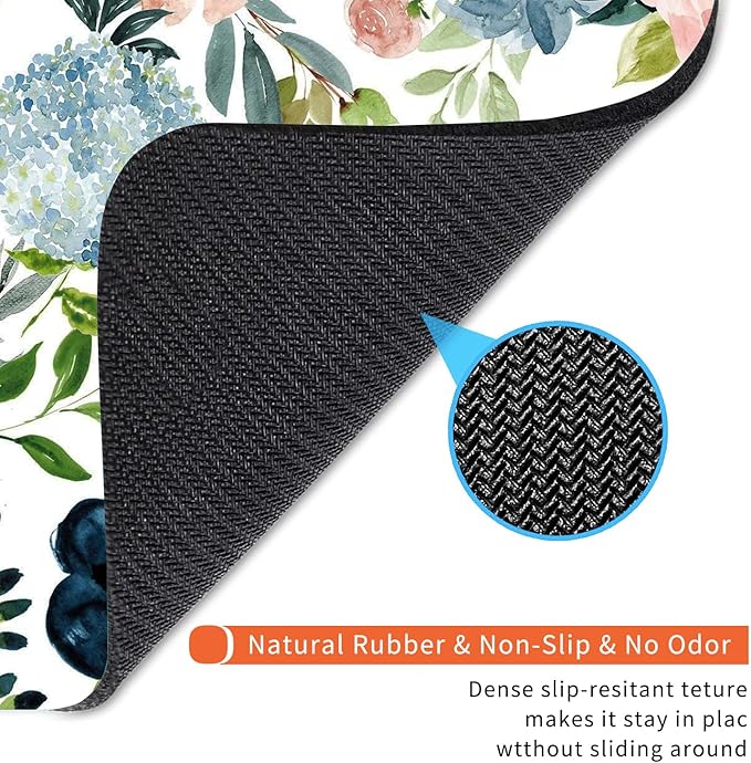 Armanza Square Mouse Pad Pretty Flowers, Personalized Premium-Textured Custom - Image 5