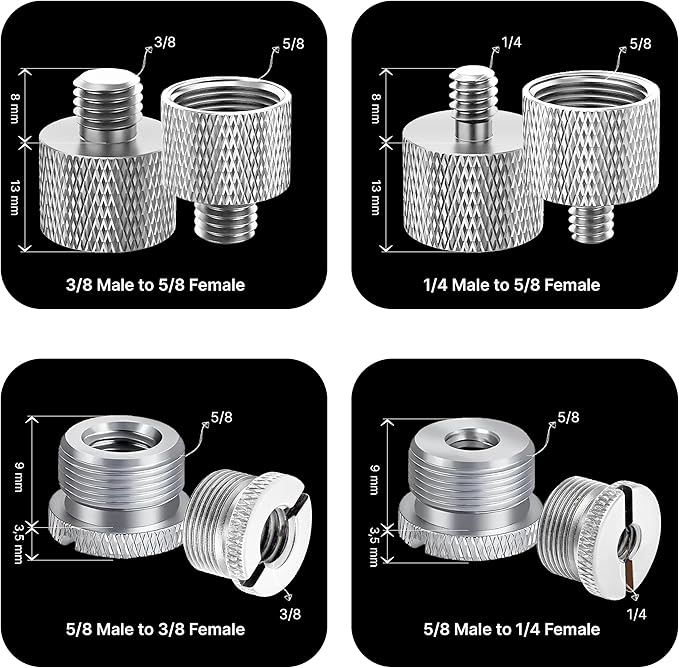 IXTECH Mic Stand Adapter Set - Image 2
