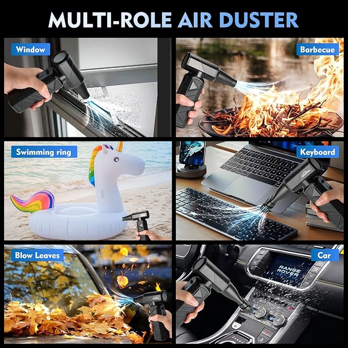 WHATOOK Compressed Air Duster: 180000RPM Air Blower - Image 6