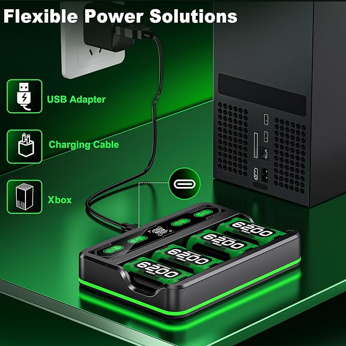 Upgraded Fast Charging Rechargeable Battery Pack - Image 6