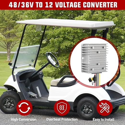 Nilight 48V 36V to 12V Voltage Converter 240W 20A Regulator Step Down to 12VDC - Image 8