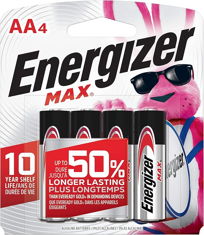 Energizer AA Batteries, Max Double A Battery Alkaline - Image 10