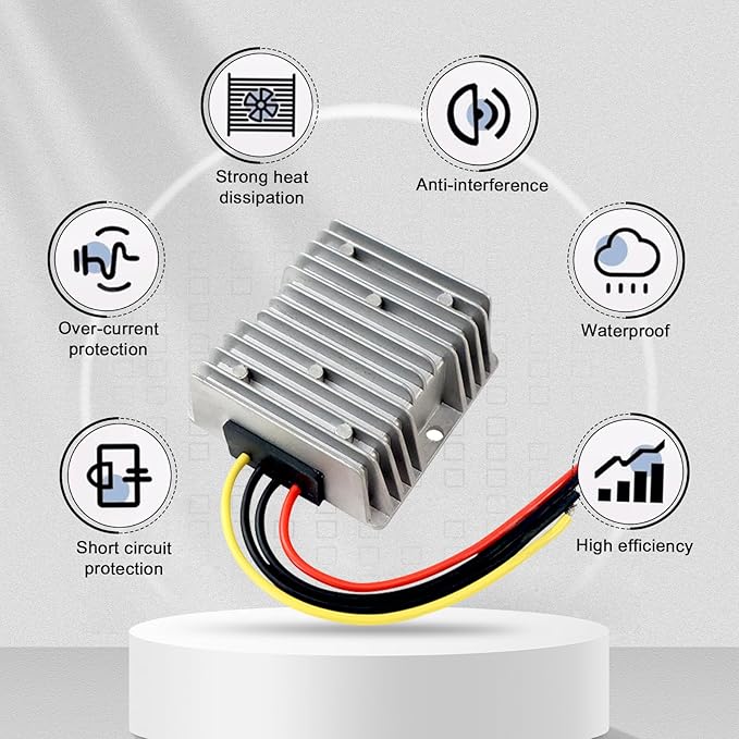 DC Converter 12V to 24V 4A Step Up Converter DC Voltage Regulator Power - Image 8