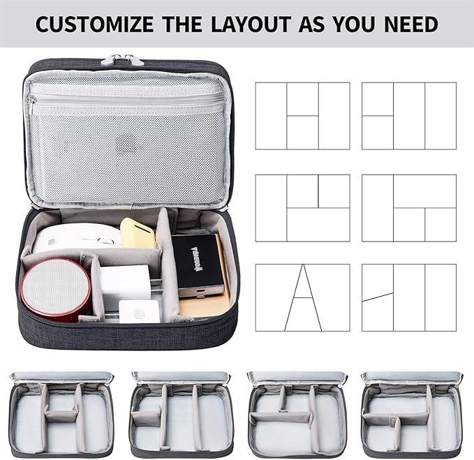 mygreen Electronics Travel Organizer, Watreproof Electronic Accessories Case - Image 6