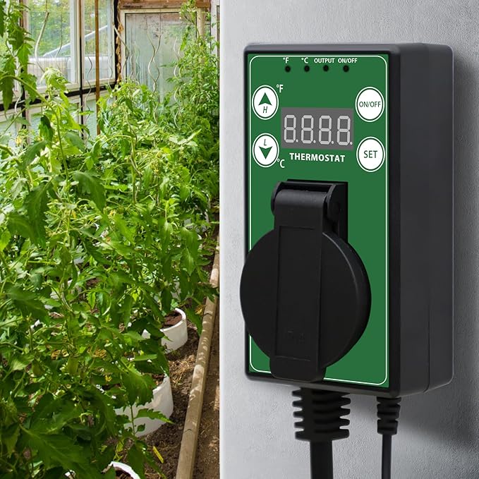 COOS BAY Digital Thermostat Controller -4 to 108°F, Temperature Control - Image 2