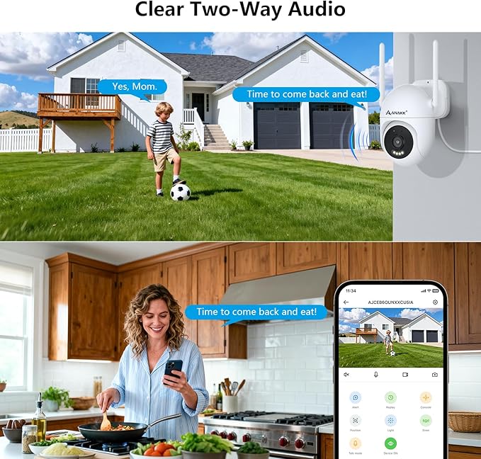 Anakk Outlet Powered Outdoor Security Camera - Image 9