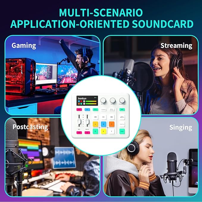 Bonkyo Gaming Audio Mixer & USB Interface - Image 9