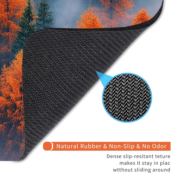 Armanza Square Mouse Pad Forests, Personalized Premium-Textured Custom Mouse - Image 5