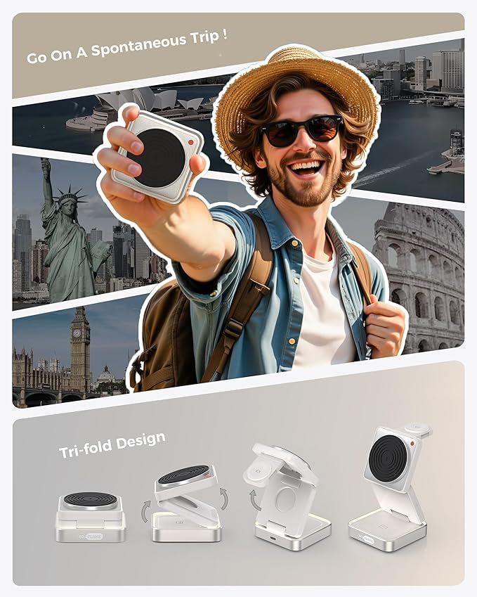 SoFlame 3 in 1 Magnetic Wireless Charging Station - Image 3