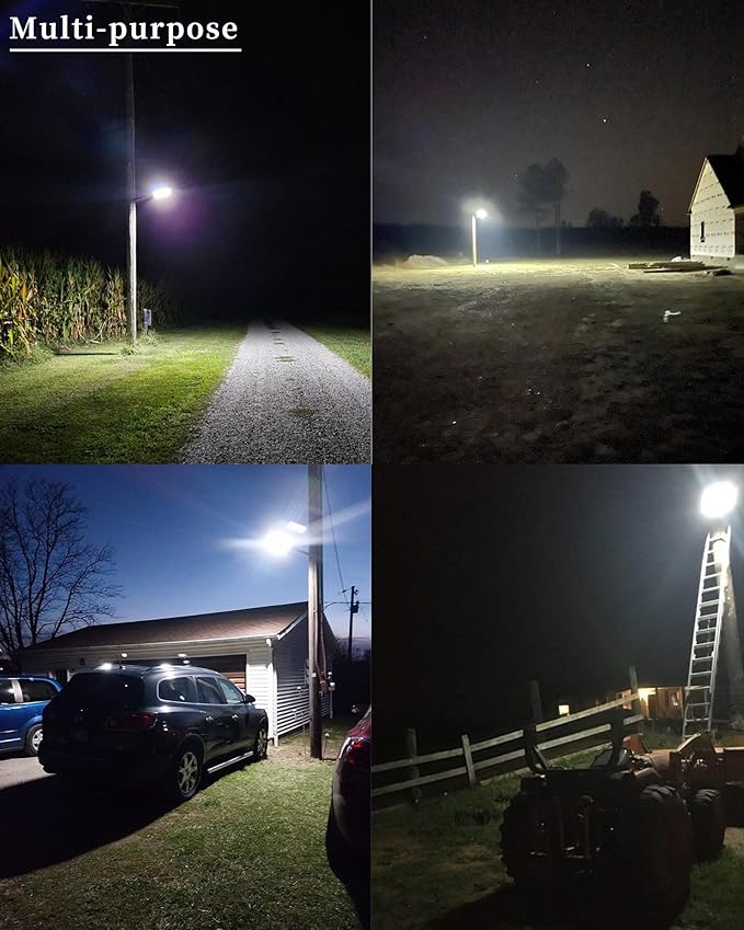 Ofuray Of-2600W Solar Street Lights Outdoor, 268000LM Solar Security Flood - Image 6