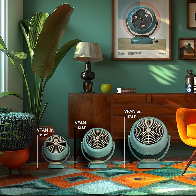 Vornado VFAN Jr. Vintage Air Circulator Fan - Image 2