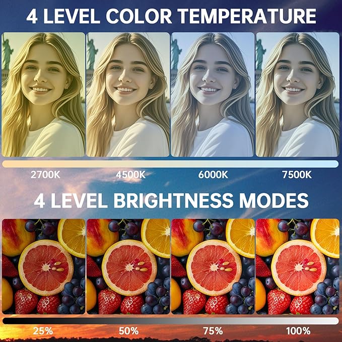 Selfie Light, Selfie Light for iPhone, Portable Phone Ring Light for Video - Image 4