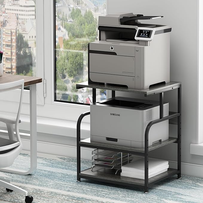 Fannova Large Printer Stand Table 23.6 x18.9 x 30 Inches by Fannova